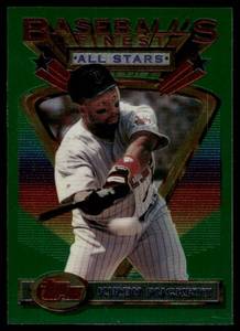 lot 135A image: Kirby Puckett 1993 Finest #112 Baseball Card