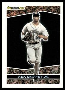 lot 147A image: Ken Griffey Jr. 1993 Topps Black Gold #33 Baseball Card