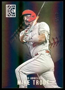 lot 63A image: Mike Trout 8799 2022 Panini Capstone #72 Baseball Card