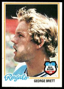 lot 100B image: George Brett 1978 Topps #100 Baseball Card