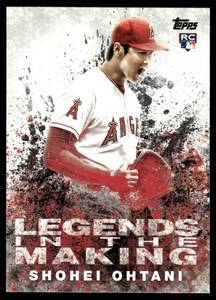 lot 8B image: Shohei Ohtani RC 2018 Topps Update Legends in the Making #LITM-21 Baseball Card