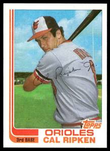 lot 3B image: Cal Ripken Jr. RC 1982 Topps Traded #98T Baseball Card