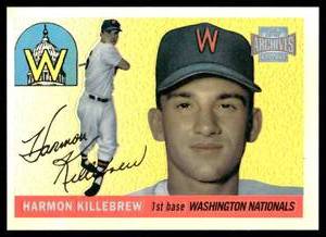 lot 72B image: Harmon Killebrew 2001 Topps Archives #124 Baseball Card