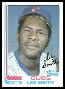 lot 121B image: Lee Smith RC 1982 Topps #452 Baseball Card