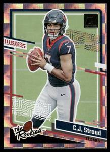 lot 61C image: C.J. Stroud RC 2023 Donruss The Rookies #21 Football Card