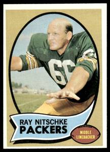 lot 78C image: Ray Nitschke 1969 Topps #55 Football Card