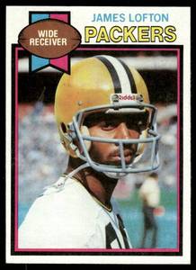 lot 107C image: James Lofton RC Rookie Card 1979 Topps #310 Football Card