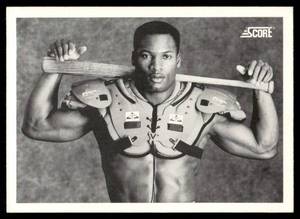 lot 67C image: Bo Jackson Iconic 1990 Score #697 Baseball Card