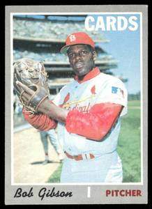 lot 82C image: Bob Gibson 1970 Topps #530 Baseball Card