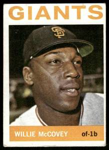 lot 144C image: Willie McCovey 1964 Topps #350 Baseball Card