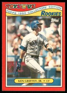 lot 167C image: Ken Griffey Jr. 1990 Topps ToysRUs Rookies #13 Baseball Card