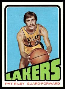 lot 117C image: Pat Riley 1972 Topps #144 Basketball Card