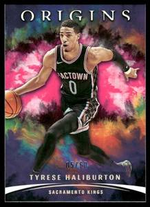 lot 125C image: Tyrese Haliburton 0560 2021 Panini Origins Pink #31 Basketball Card