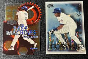 lot 166A image: Tony Gwynn 2 Card Tough Insert Baseball Card Lot