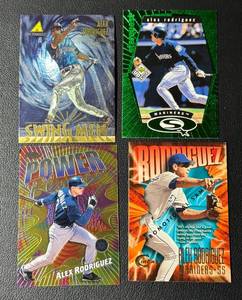 lot 177A image: Alex Rodriguez 4 Card Insert Baseball Lot