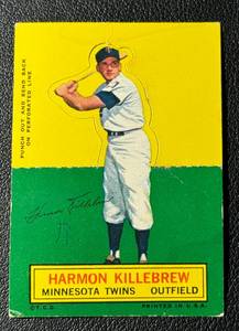 lot 21B image: Harmon Killebrew 1964 Topps Standup #39 Baseball Card