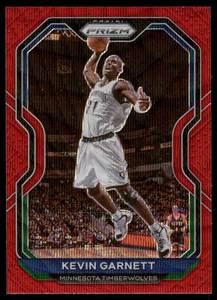 lot 62E image: Kevin Garnett 2021 Panini Prizim Red #187 Basketball Card