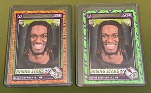 lot 67E image: Marvin Harrison Jr. 2 RC Lot 2024 Scotre-A-Treat #38 Football Cards Rookie