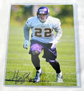 lot 98C image: Harrison Smith Signed Rookie Season 8x10 Photo - Minnesota Vikings Football