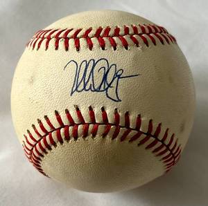 lot 44D image: Mark McGwire Signed OALB Brown Rawlings Baseball