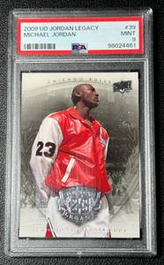 lot 12F image: Michael Jordan PSA 9 2009 Upper Deck Jordan Legacy #39 Basketball Card