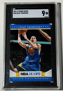 lot 62D image: Klay Thompson SGC 9 2012-2013 NBA Hoops #232 Basketball Card