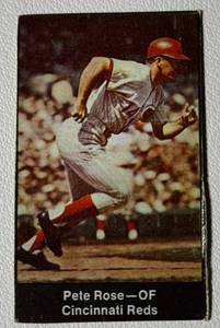 lot 110C image: Pete Rose 1968 Nabisco Vintage Baseball Card