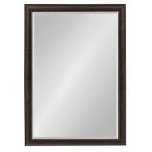 Aldridge 23.5 in. W x 35.5 in. H Framed Rectangular Beveled Edge Bathroom Vanity Mirror in Bronze by Kate and Laurel    Customer Returns See Pictures