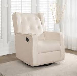 Naomi Home Odelia Swivel Glider Rocker Recliner   Customer Returns See Pictures