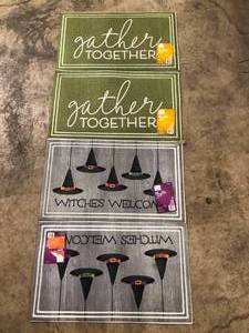 Lot of Assorted Welcome Mats Various Models and Conditions Customer Returns See Pictures