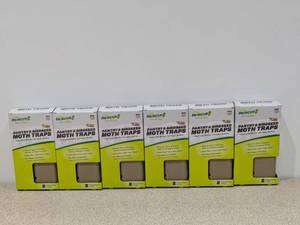 6 NEW RESCUE PANTRY & BIRDSEED MOTH TRAPS