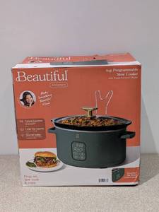 NEW BEAUTIFUL BRAND 6QT. PROGRAMMABLE SLOW COOKER