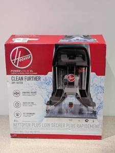 NEW HOOVER POWER SCRUB XL CARPET & UPHOLSTERY CLEANER