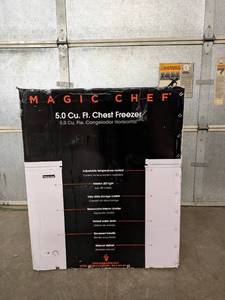 NEW MAGIC CHEF 5.0 CU. FT. CHEST FREEZER