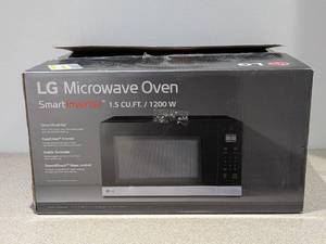 NEW LG MICROWAVE OVEN SMART INVERTER
