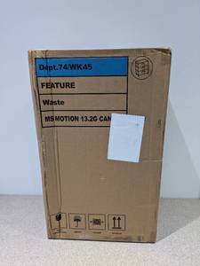 NEW MAINSTAYS MOTION SENSOR TRASH CAN