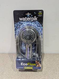 NEW ECO FLOW WATERPIK SHOWER HEAD