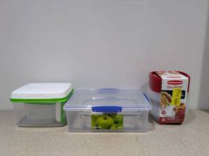 NEW ASSORTED FOOD STORAGE CONTAINER SETS