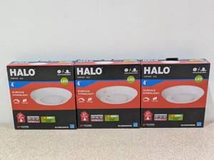 3 NEW HALO LED SURFACE DOWNLIGHTS