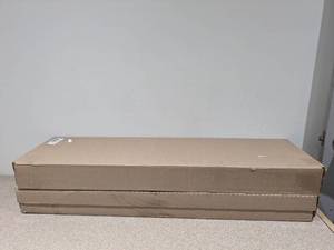 2 NEW 36 x 10 RUBBERMAID GD OAK SHELF SETS ( 5 PER CASE )