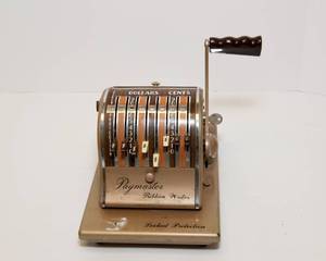 lot 17 image: Vintage Paymaster Ribbon Writer Series 8000