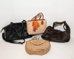 lot 26 image: Four Stylish Purses