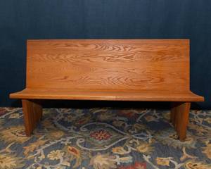 lot 85A image: Solid Wood BenchChurch Pew