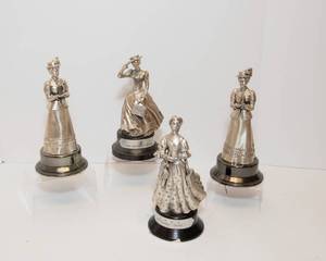 lot 57 image: Four Pewter Avon Awards