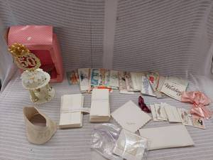 lot 10H image: Vintage Wedding Anniversary Lot 50th Golden Collection