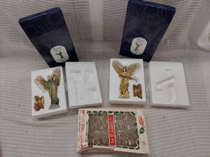 lot 45H image: Roman Renaissance Collection Angel Ornaments Set