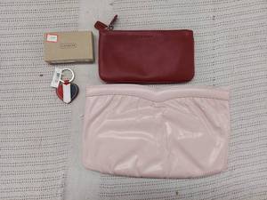 lot 47H image: Coach Wristlet, Keychain & Marvane Clutch Set