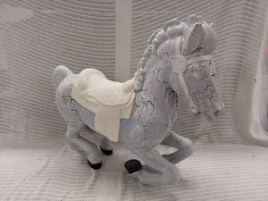 lot 53H image: Vintage Carousel Horse Decor