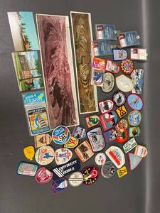 lot 31 image: Vintage Travel Patch & Memorabilia Collection - Unique Assortment