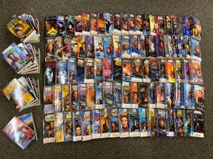 lot 72 image: Star Trek Paperback Novel Collection TNG, DS9, Rare Titles